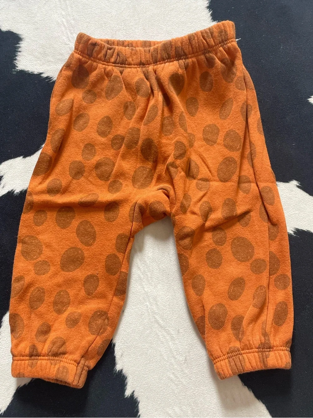 2/$12 Old Navy Yellow Horse Graphic Sweatshirt and Printed Pants